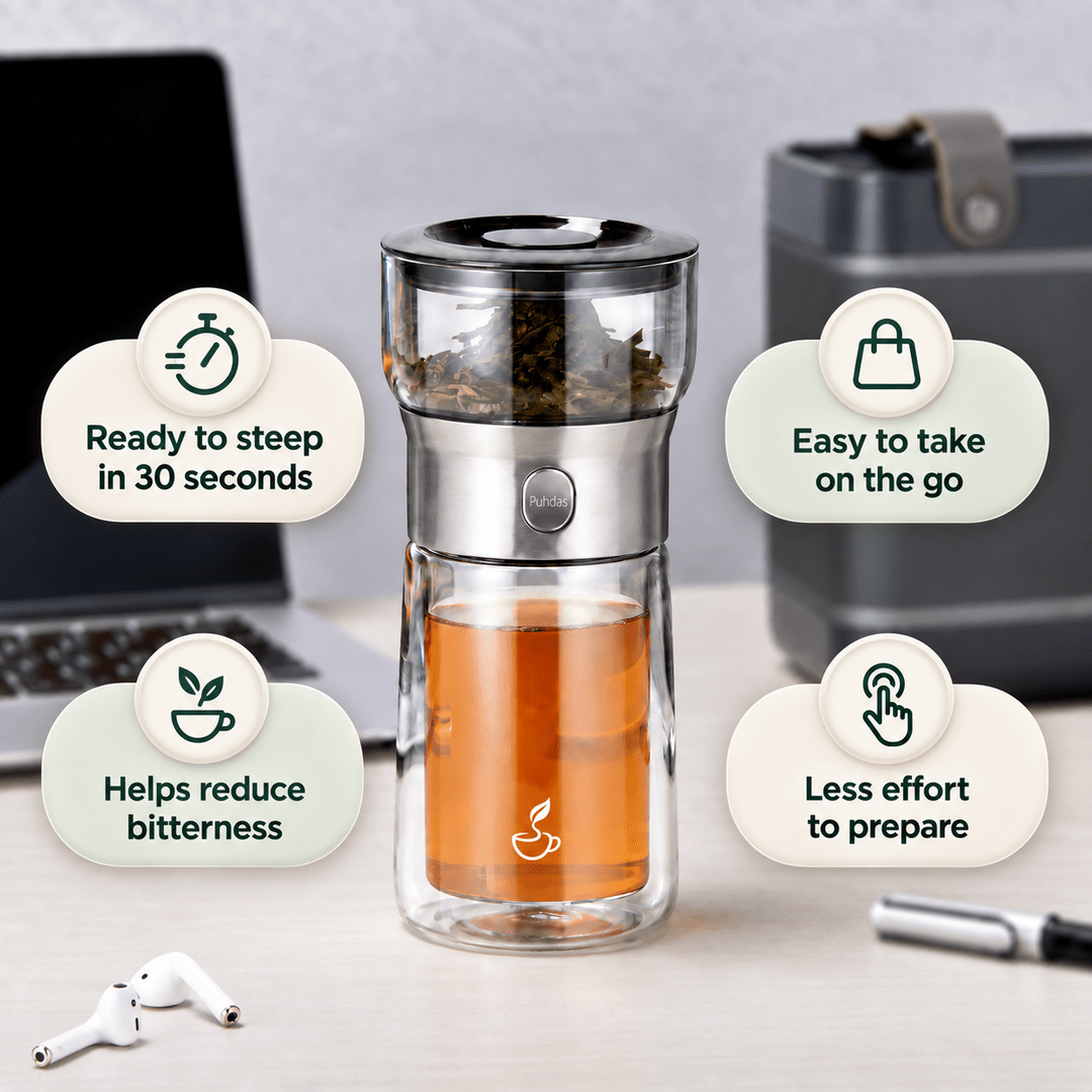 Puhdas One-Touch Tea Maker - Puhdas