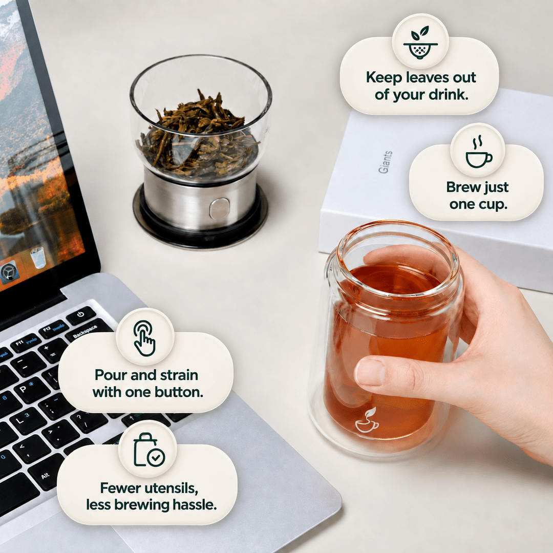 Puhdas One-Touch Tea Maker - Puhdas