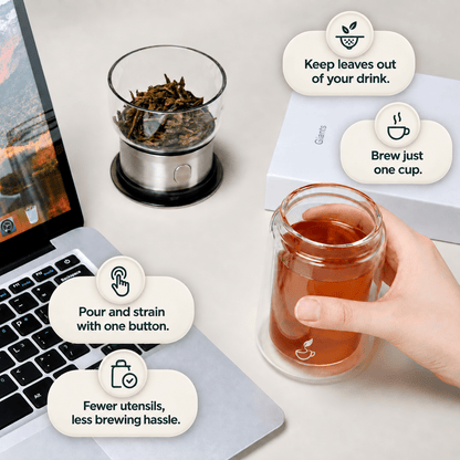 Puhdas One-Touch Tea Maker - Puhdas